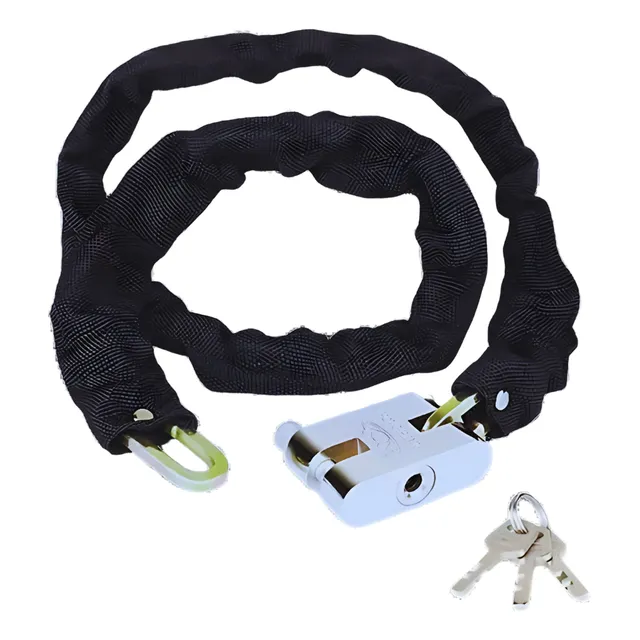 Cadena De Seguridad Para Moto Resistente Antirrobo Duradera