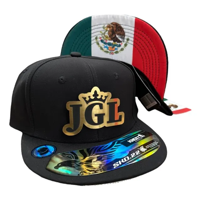 Gorra Jgl Chapo Guzman Placa Gold Visera Mexico