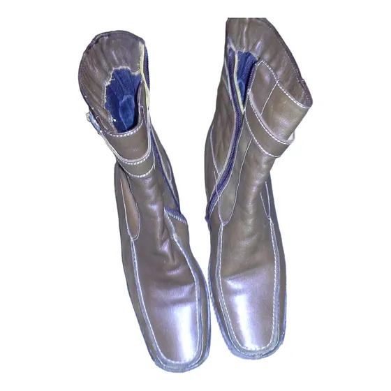 Botas Marcel Ronel De Cuero Como Nuevas 35 Envío Gratis!!!