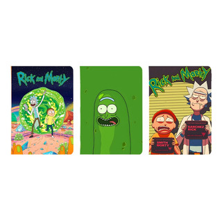Set Libretas Rick Y Morty (kit De 3) Set Libretas Rick Y Morty (kit De 3)
