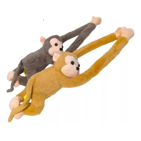 Peluche Mono Brazo Largo Marrón Monito Importado