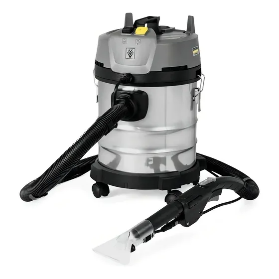 Aspiradora lava tapizados De tacho Kärcher Puzzi 4\u002F20 20L gris | Cuotas sin interés