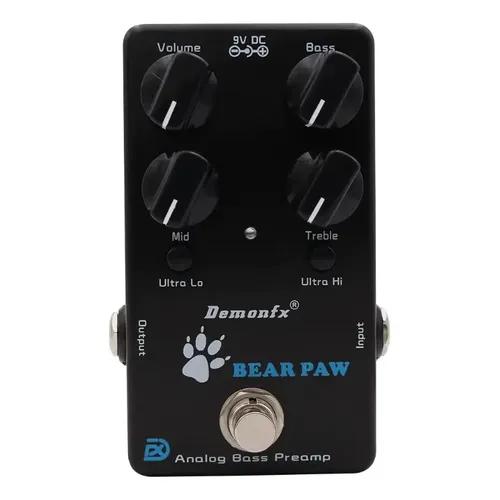 Pedal Aguilar Storm King - Distorção/fuzz Para Baixo Preto