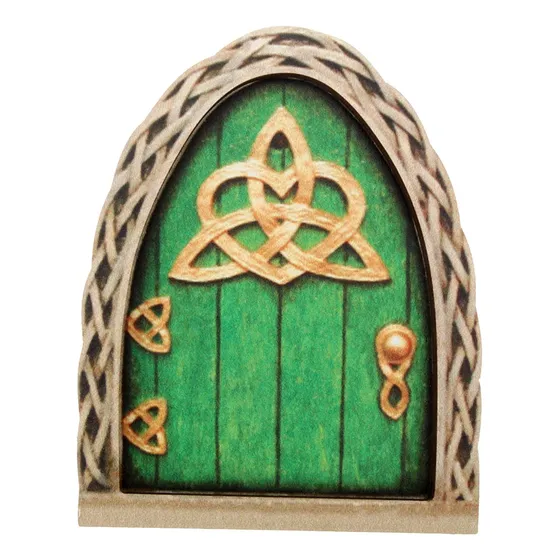 Puerta Hada Casa Gnomo Jardin Mini Enana Decoracion Navidad