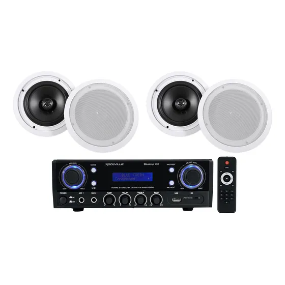 Dor Estereo Para Hogar Rockville Altavoz Cine Casa Ohmio