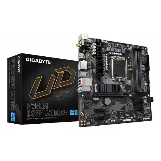 Motherboard Gigabyte B760m Ds3h Ax Ddr4 1700 12va 13va