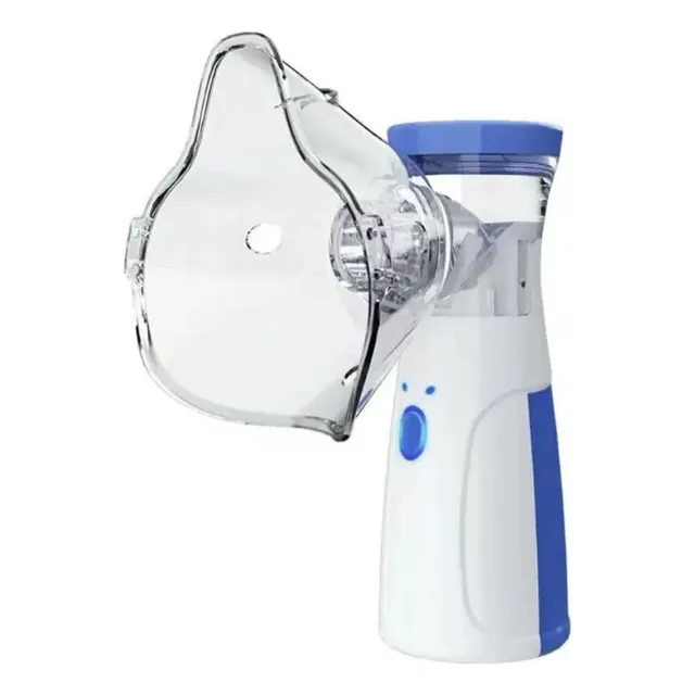 Nebulizador Portátil Recargable Con Mascarillas