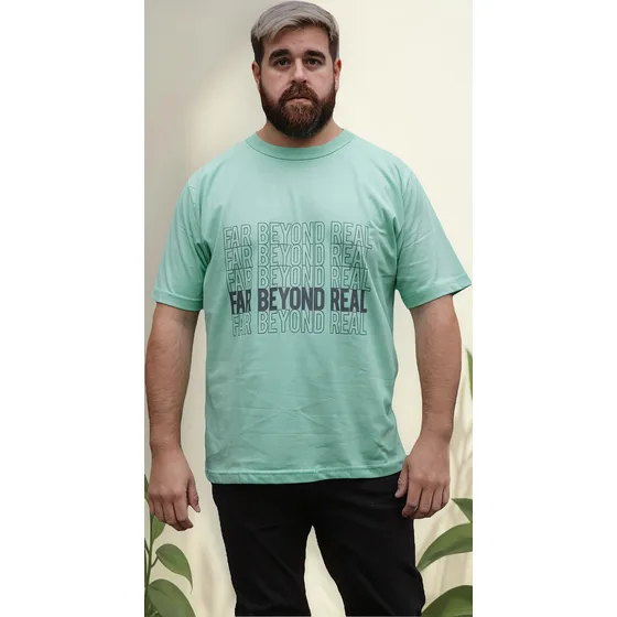 Remera De Hombre Algodon Peinado Premium Talles Especial