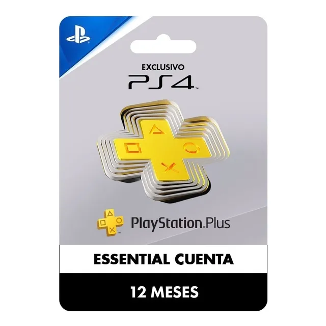 Playstation Ps Plus Essential 12 Meses Ps4