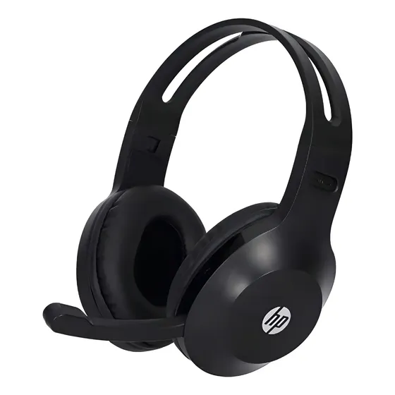 Headset HP DHH-1601, Drivers 40mm, Conector P2 3,5mm, Cabo 2m, Preto