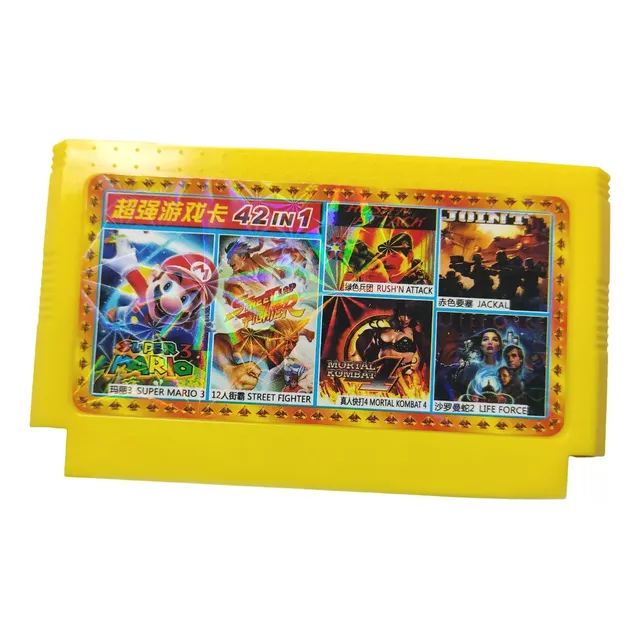 Cartucho 8 Bit 42 En 1 - Family Game Físico 1990 Nuevo