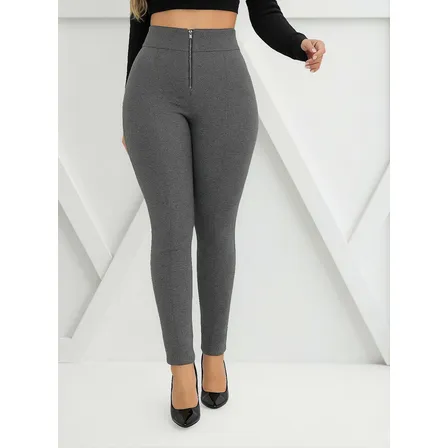 Calça Legging Flanelada Feminina Termica Forrada Montaria