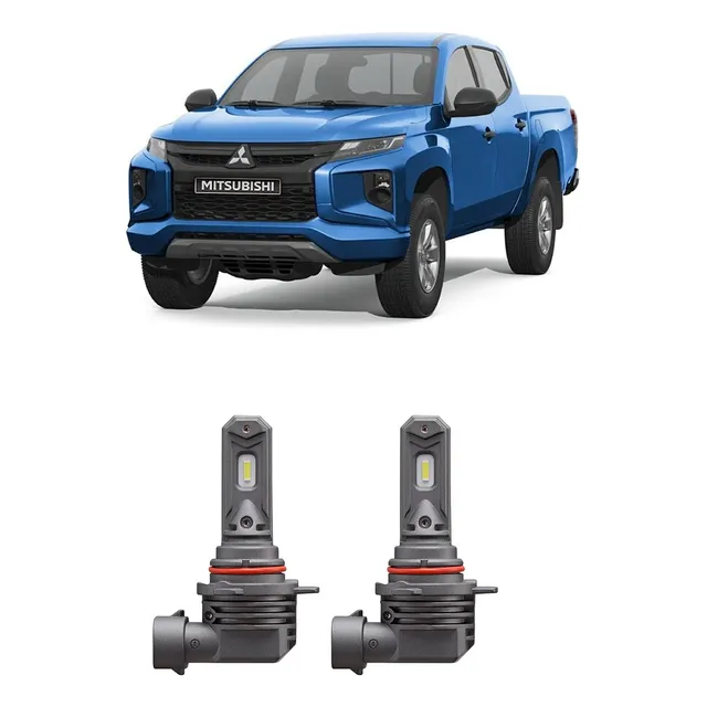  Ampolletas Led Luces Altas Mitsubishi L200 / Sosegur