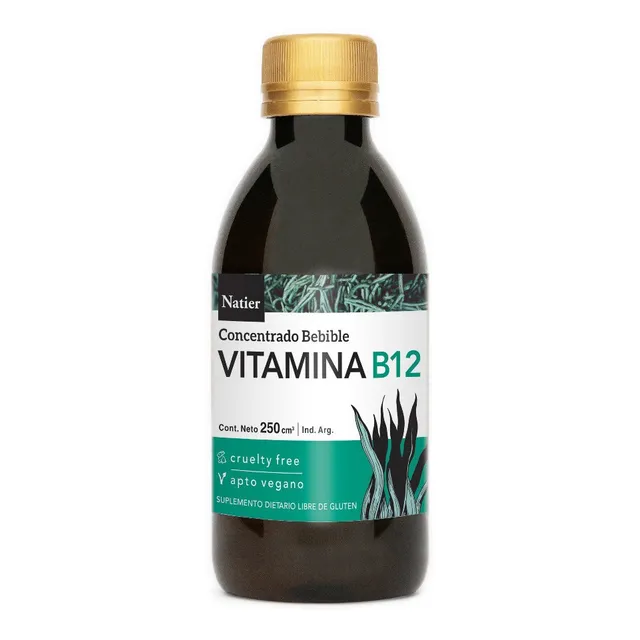 Vitamina B12 Bebible Natier Apto Vegano Sin Tacc 250 Cc Fyr