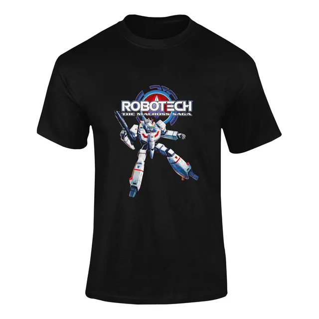 Polera Robotech Estampada En Dtf Cod002