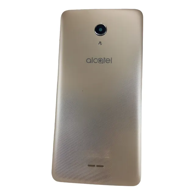 Tapa Trasera Lente Alcatel A3 Xl 9008 Original Color Dorado
