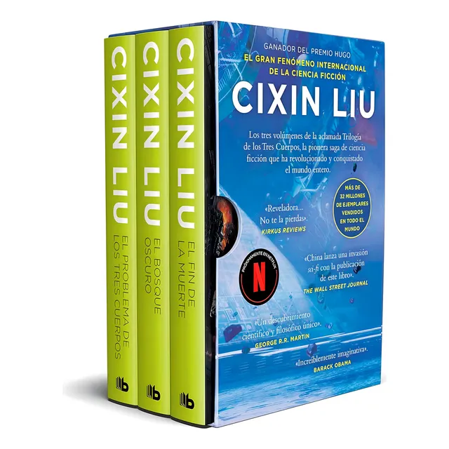 Trilogía De Los Tres Cuerpos de Liu Cixin Editorial Debolsillo