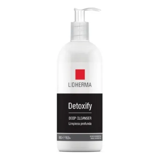 Lidherma Detoxify Deep Cleanser Gel Jabon De Limpieza 480gr