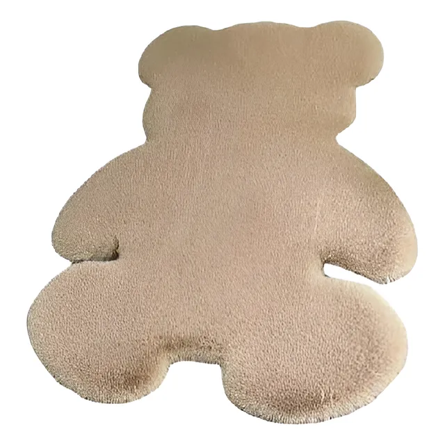 Alfombra De Oso Tipo Peluche