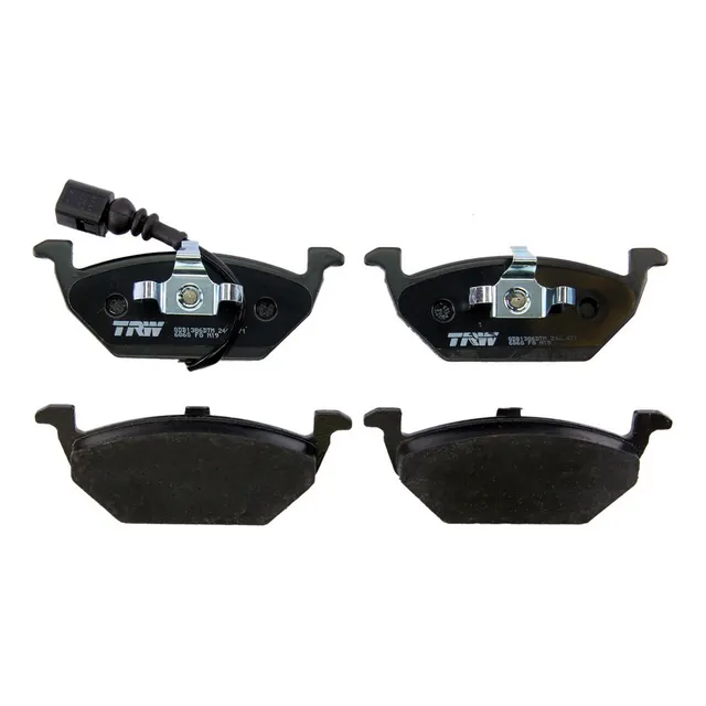 Jgo Balatas Vw Jetta A4 2013 Sport C/sensor Ceramica Del Trw