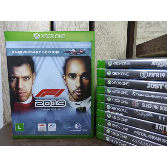 Jogo F1 2019 Anniversary Edition Original Xbox One  M Fisica