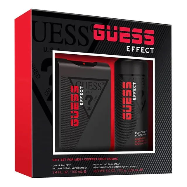 Perfume Set Guess Effect Edt Y Spray Corporal 100% Original