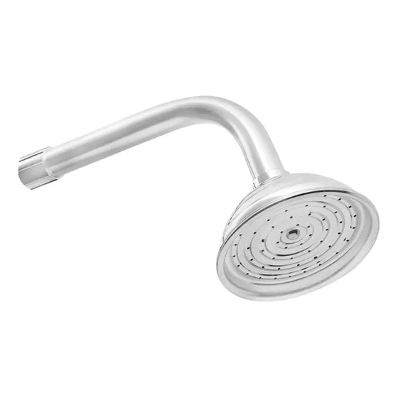 Chuveiro Cascata Em Aluminio Polido De 4 Polegadas Parede