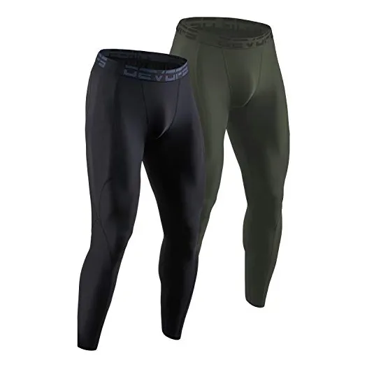 Devopa 2 Pantalones De Compresión Masculino De Los Tlj3e