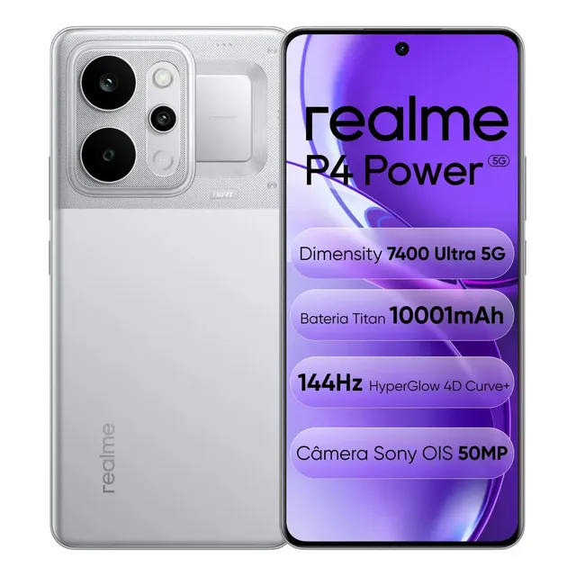 Realme Realme P Series Realme P4 Power 5g Prateado