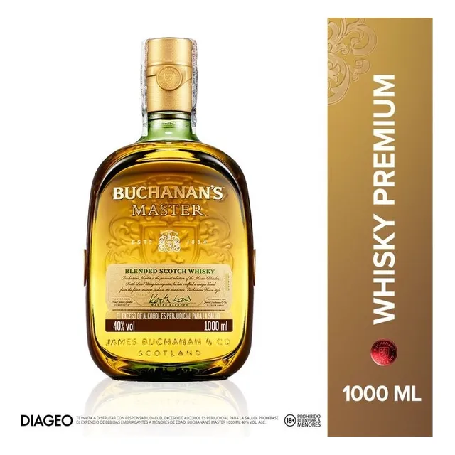 Whisky Buchanan's Máster Litro