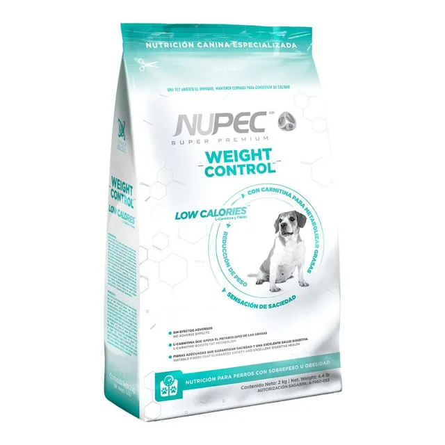Nupec Weight Control 8 Kg Croquetas Perro Control De Peso