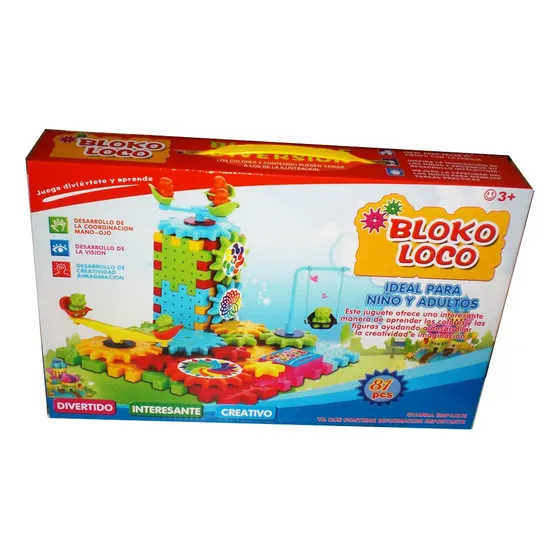 Juego Rompecabeza Tridimensional Bloko Loco