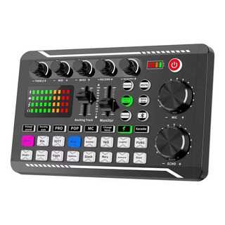 Mezclador De Audio Profesional Para Tarjeta Sonido En Vivo Mezclador De Audio Profesional Para Tarjeta Sonido En Vivo