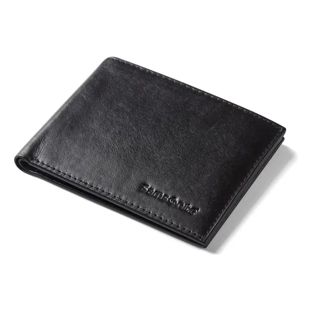 Billetera Hombre Samsonite Cuero Dolar Doble Tarjetero 120