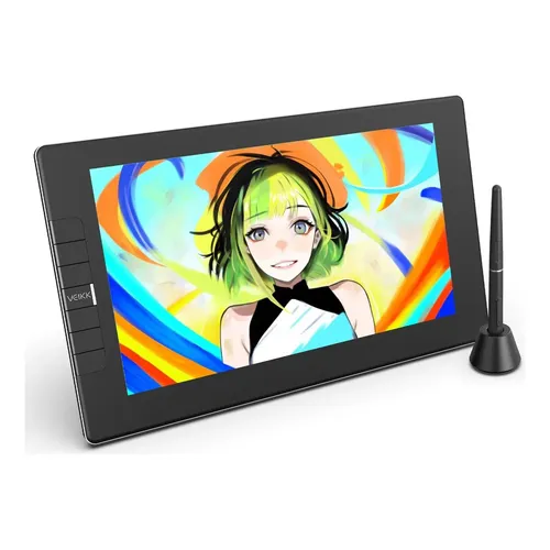Tablet Gráfico Veikk Vk1200v2 Com Tela De 11,6 Polegadas