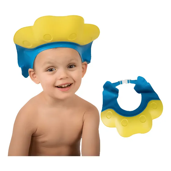 Visera Vincha Gorra Protectora De Baño Agua Niños Bebe 