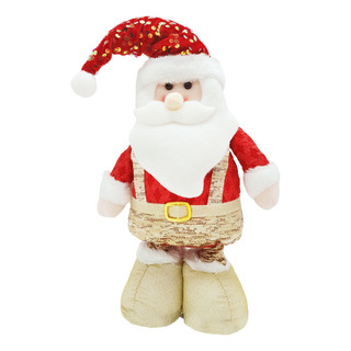 Muñeco Papa Noel De Tela 34 Cm, Decoración Navidad 13505 Muñeco Papa Noel De Tela 34 Cm, Decoración Navidad 13505