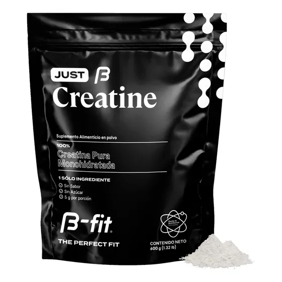 Creatina Monohidratada Pura Just Creatine 600g B-fit