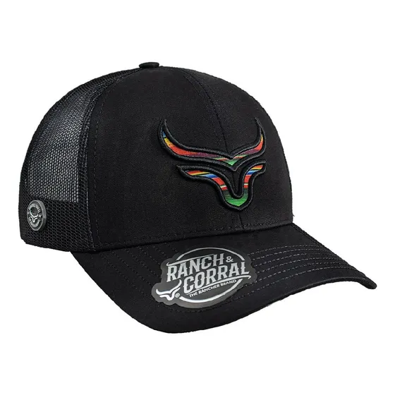 Gorra Ranch&corral Animales Toro Navajo Colores