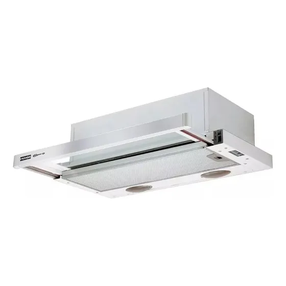 Campana 60cm Spar Flexa 1458904 Gris Con Frente Inox