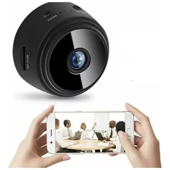 Mini Cámara Espia Inalámbrica Ip, Wiffi, Hd, Alarma Androide