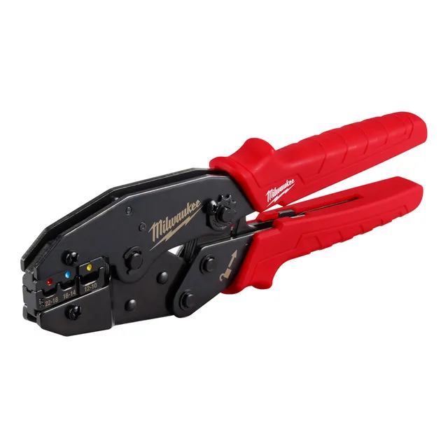 Pinza Crimpadora De Terminales 10-22awg Milwaukee 48-22-3084