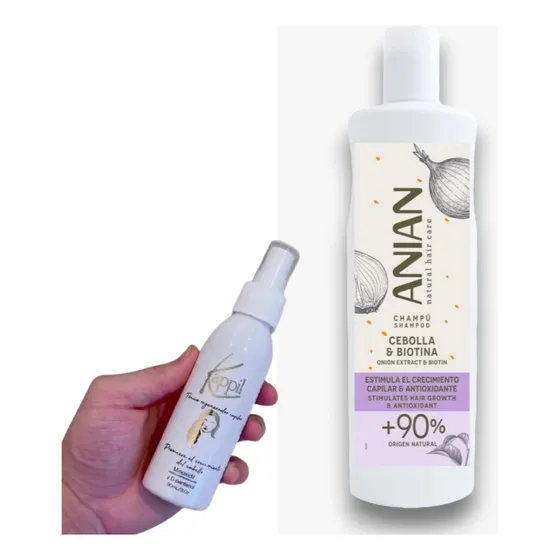 Champu Cebolla Biotina + Tonico - mL a $200
