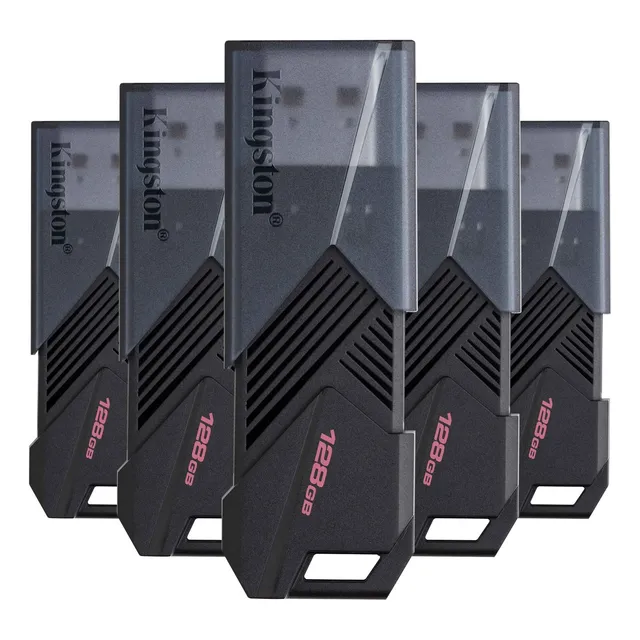 Kit 5 Memoria Usb 128gb Kingston 3.2 Exodia M Onyx 