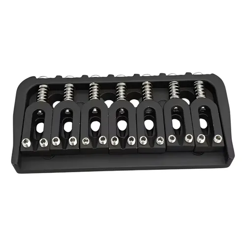 Ponte Guitarra Hipshot 6 String Fixed Bridge 41060b Preto