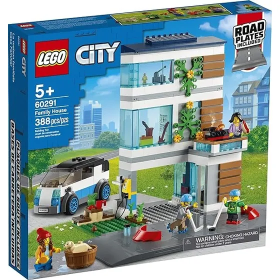 Lego House 60291 Casa Familiar Con Mini Figuras
