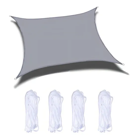 Toldo Impermeable Exterior Protección Uv Rectangular 3x4m Una Ganga 23011