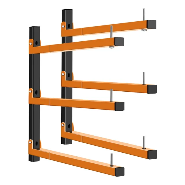 Soporte De Pared Estantes De Madera 3 Niveles 172 Kg