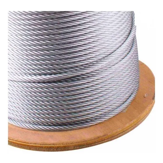 Cable De Acero Galvanizado 7x19 3/16´´ Rollo 500m 44 Kg P