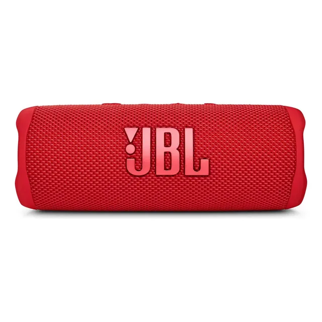 Parlante JBL Flip 6 JBLFLIP6 portátil con bluetooth waterproof rojo 220V
